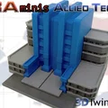 Mô hình tòa nhà Statalite Launching (Allied Tech Center) từ Red Alert - Thumbnail 1