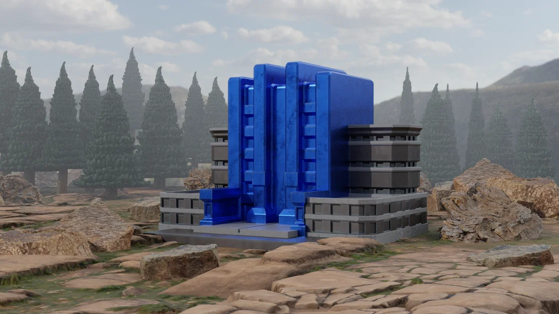 Mô hình tòa nhà Statalite Launching (Allied Tech Center) từ Red Alert - Image 4