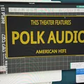 Bảng hiệu trang trí Polk Audio 3D cho phòng chiếu phim gia đình - Thumbnail 2
