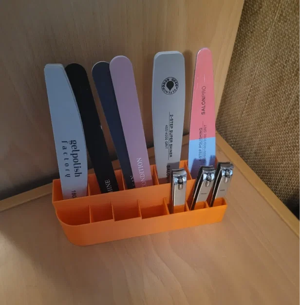 Khay 3D In Đựng Dũa Móng Tay Và Dụng Cụ Làm Nail Gọn Gàng - Image 1