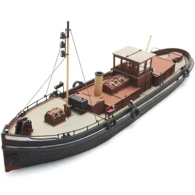 Mô hình tàu kéo hơi nước cổ điển (Canal Steam Tugboat) in 3D