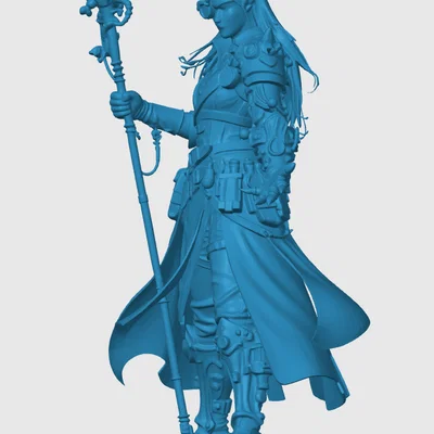 Mô hình Elvin Artificer cho game RPG