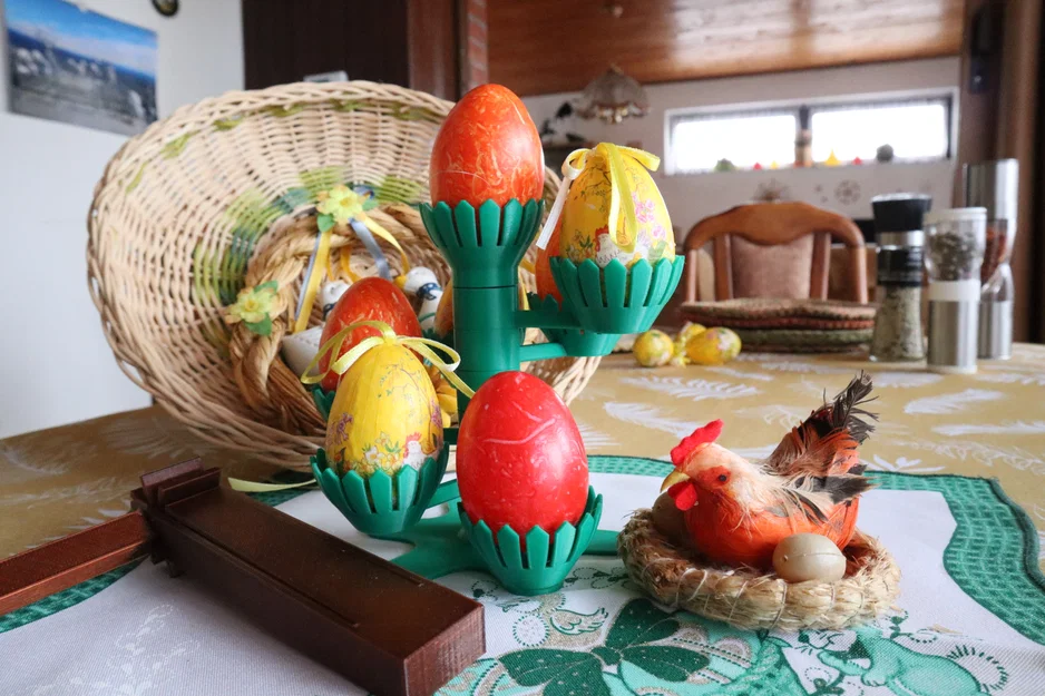 Giá trưng bày trứng Phục sinh lắp ghép (Easter eggs modular stand 2.0) - Image 2