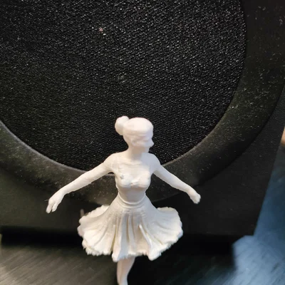 Mô hình 3D vũ công Ballet (Balerina Dancer) thanh lịch và tinh tế
