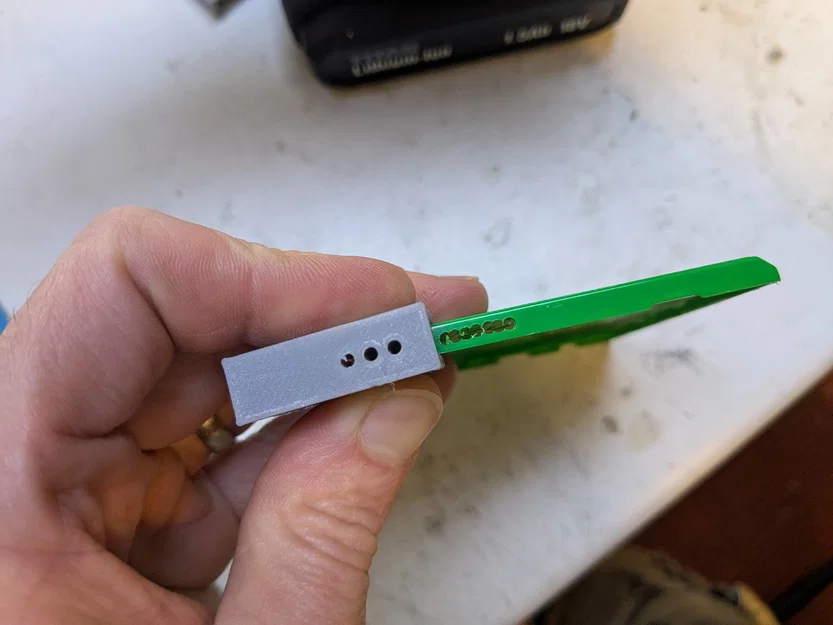 Bộ jig hỗ trợ khoan lỗ thẻ SD cho Zelda Game and Watch - Image 2