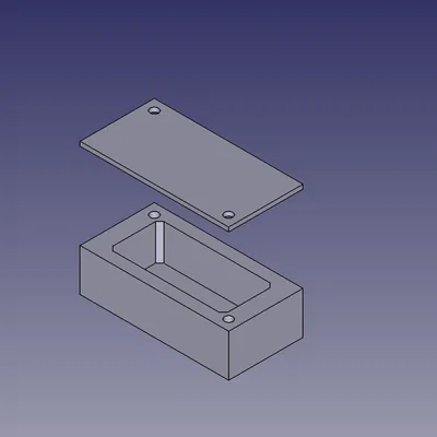 Hộp bảo vệ bo mạch điện tử cho đèn Grow light (File in 3D)
