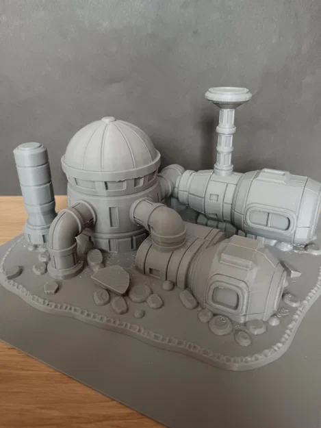 Mô hình trang trí bể cá Future Lab - Căn cứ đáy biển độc đáo - Image 7