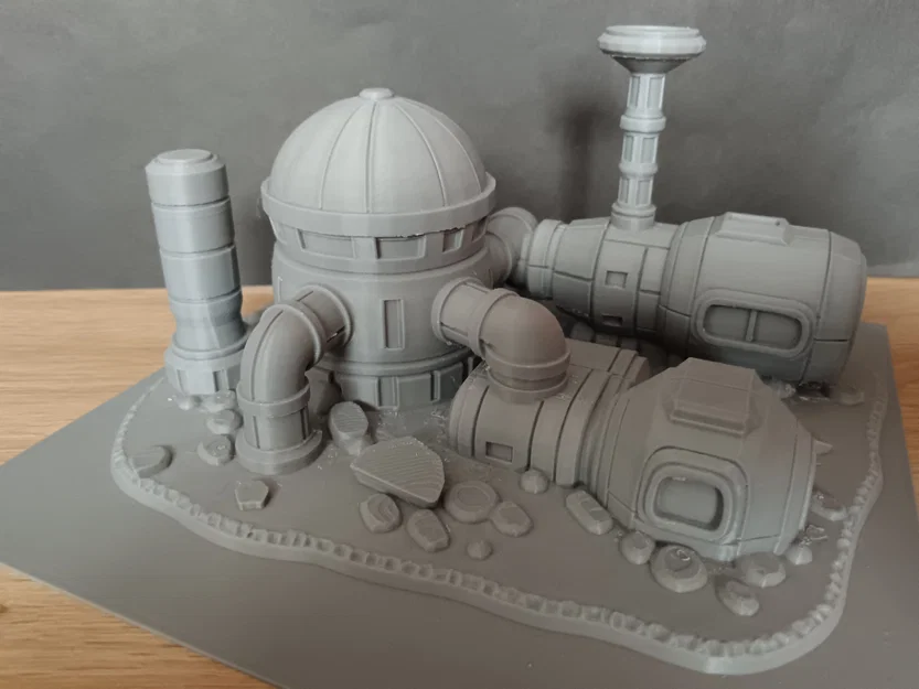 Mô hình trang trí bể cá Future Lab - Căn cứ đáy biển độc đáo - Image 8