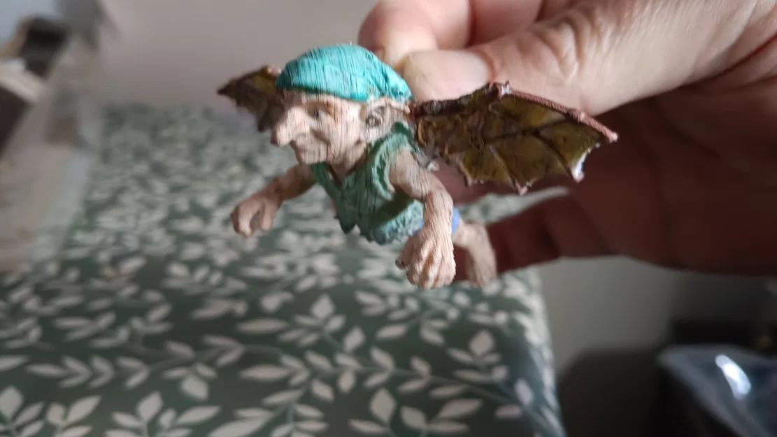 Mô hình yêu tinh có cánh bay lượn - Image 4