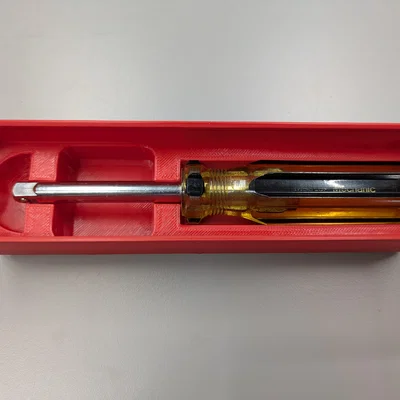 Khay Gridfinity 1x4 cho đầu tuýp 1/4 inch