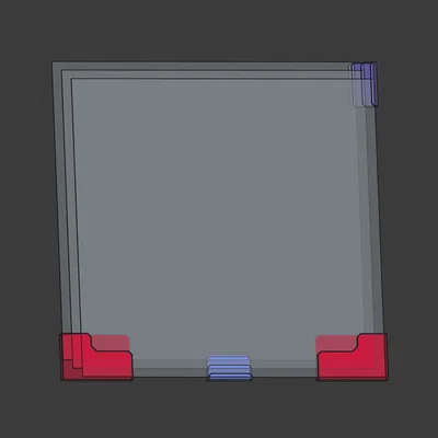Ngàm gắn Build Plate bên hông