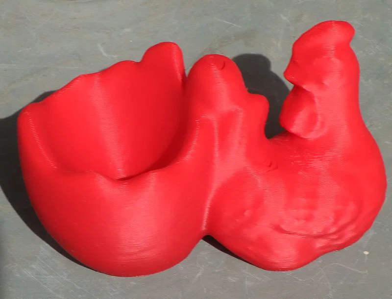 Mô hình chú gà giữ trứng 3D dễ thương cho bàn ăn - Image 1