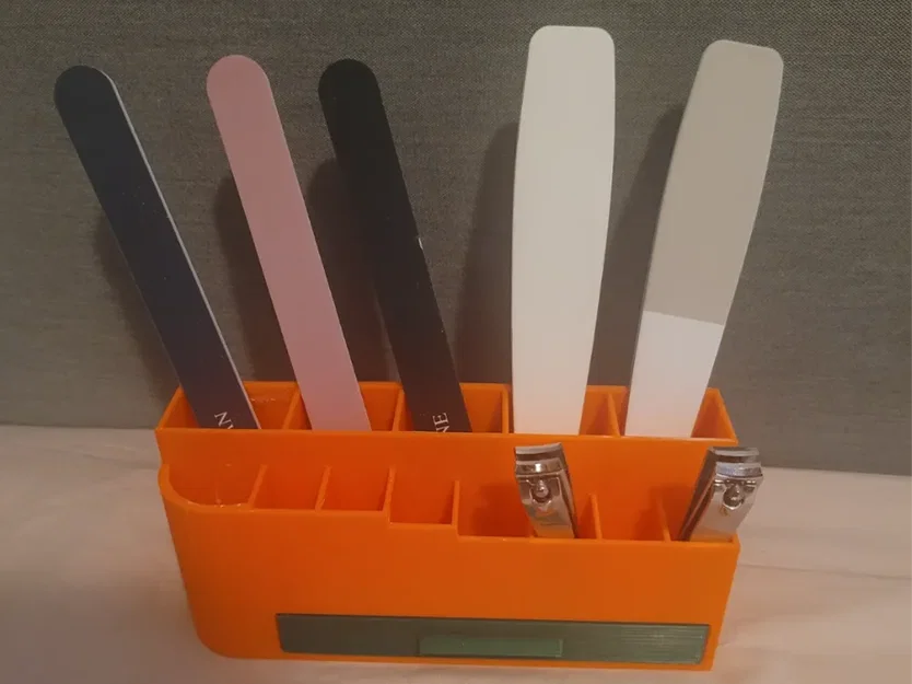 Khay đựng dũa móng tay tích hợp ngăn kéo 3D in tiện lợi - Image 1