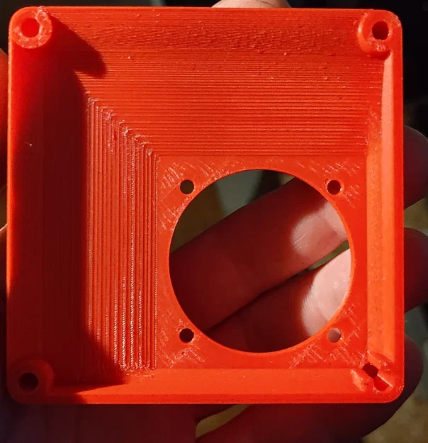 Ngàm chuyển đổi quạt tản nhiệt 80mm sang 40mm cho máy in QIDI Q2 - Image 3