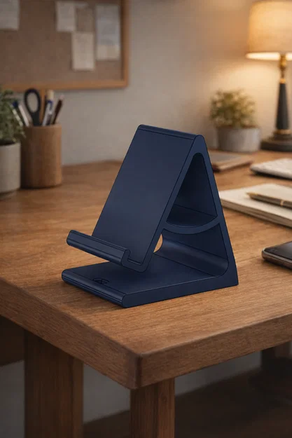 Giá đỡ điện thoại để bàn với khe cắm sạc - Image 1