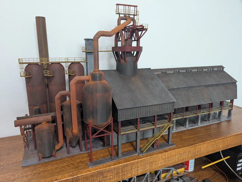 Mô hình Lò cao (Blast Furnace) theo tỉ lệ HO - Image 1