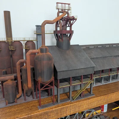 Mô hình Lò cao (Blast Furnace) theo tỉ lệ HO