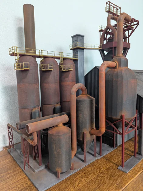 Mô hình Lò cao (Blast Furnace) theo tỉ lệ HO - Image 2