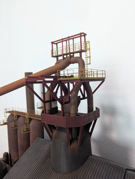 Mô hình Lò cao (Blast Furnace) theo tỉ lệ HO - Image 6