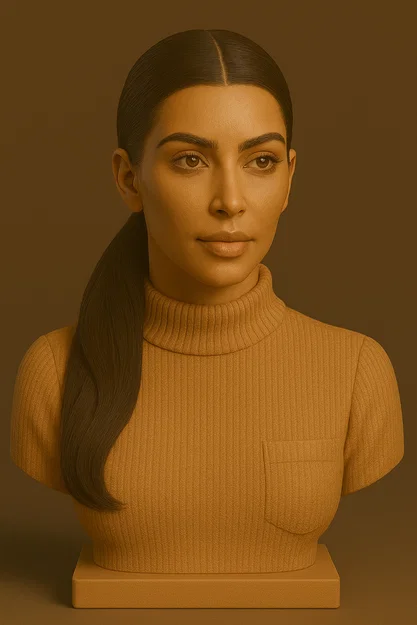 Tượng bán thân Kim Kardashian - Image 1
