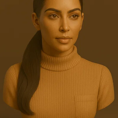 Tượng bán thân Kim Kardashian