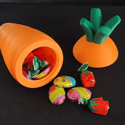 Hộp Đựng Hình Cà Rốt