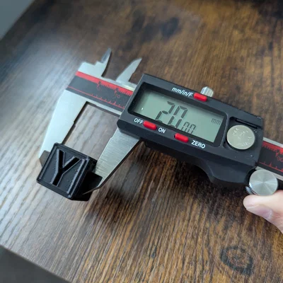 Khối Lập Phương Hiệu Chuẩn 3D 20mm (Calibration Cube) Chính Xác