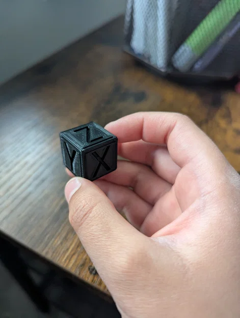 Khối Lập Phương Hiệu Chuẩn 3D 20mm (Calibration Cube) Chính Xác - Image 3