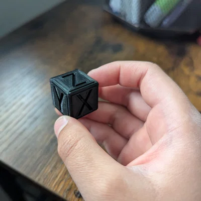 Khối Lập Phương Hiệu Chuẩn 3D 20mm (Calibration Cube) Chính Xác