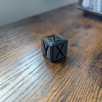 Khối Lập Phương Hiệu Chuẩn 3D 20mm (Calibration Cube) Chính Xác