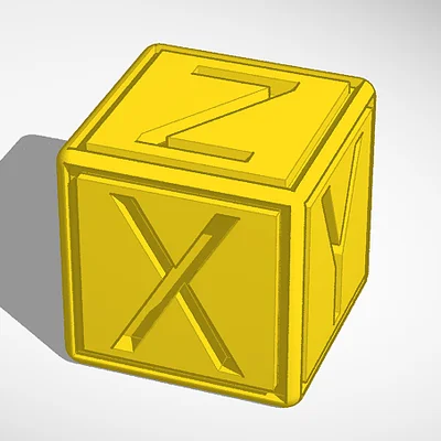 Khối Lập Phương Hiệu Chuẩn 3D 20mm (Calibration Cube) Chính… 5