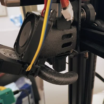 Bản remix Mini-Me V4: Gắn hotend BambuLab lên Ender 3 fan duct