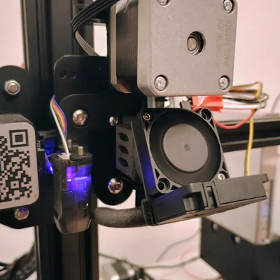 Bản remix Mini-Me V4: Gắn hotend BambuLab lên Ender 3 fan duct