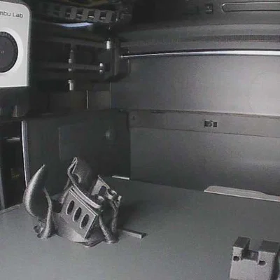 Bản remix Mini-Me V4: Gắn hotend BambuLab lên Ender 3 fan duct