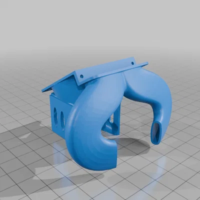 Bản remix Mini-Me V4: Gắn hotend BambuLab lên Ender 3 fan duct
