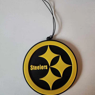 Phụ kiện treo gương chiếu hậu ô tô hình đội Pittsburgh Steelers