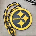 Vòng cổ và Mặt dây chuyền Pittsburgh Steelers Oversized - Thumbnail 1