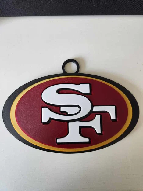 Vòng cổ và Mặt dây chuyền cỡ lớn San Francisco 49ers - Image 2