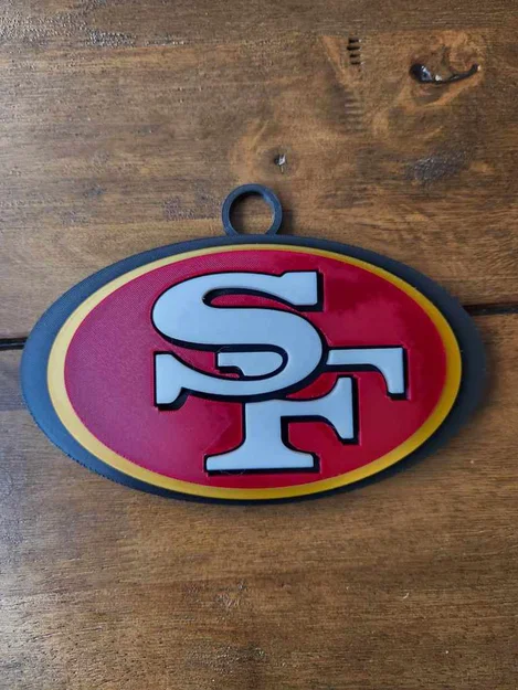 Vòng cổ và Mặt dây chuyền cỡ lớn San Francisco 49ers - Image 3