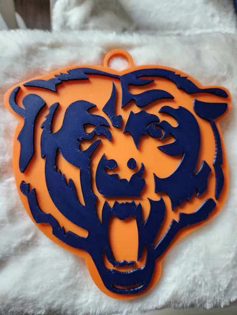 Dây chuyền, Mặt dây chuyền Chicago Bears cỡ lớn - Image 4