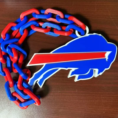 Mặt dây chuyền, vòng cổ oversized Buffalo Bills