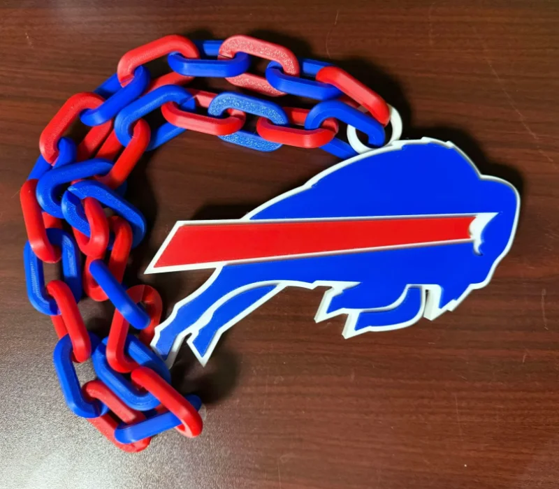Mặt dây chuyền, vòng cổ oversized Buffalo Bills