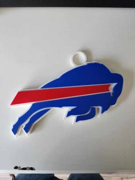 Mặt dây chuyền, vòng cổ oversized Buffalo Bills - Image 2