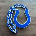 Vòng Cổ Kiêm Mặt Dây Chuyền Indianapolis Colts Cỡ Lớn - Thumbnail 1