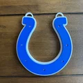 Vòng Cổ Kiêm Mặt Dây Chuyền Indianapolis Colts Cỡ Lớn - Thumbnail 2