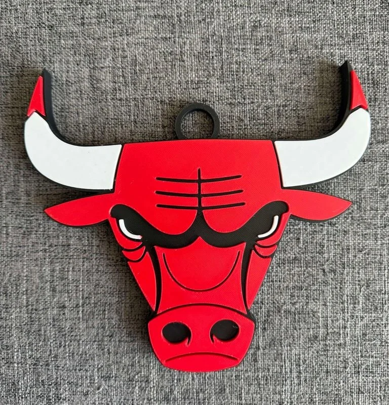 Vòng cổ kiêm mặt dây chuyền Chicago Bulls phiên bản Oversized