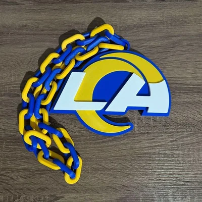 Dây chuyền, Mặt dây chuyền Los Angeles Rams cỡ lớn