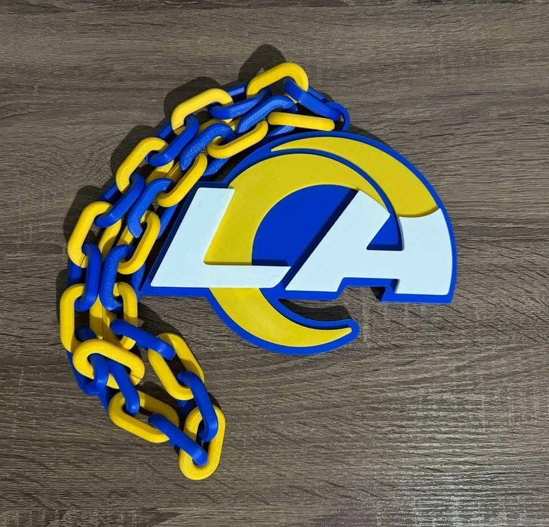 Dây chuyền, Mặt dây chuyền Los Angeles Rams cỡ lớn