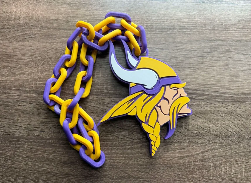 Mặt dây chuyền Minnesota Vikings kích thước lớn - Image 1