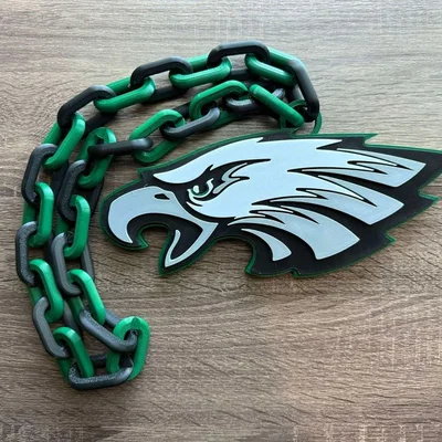 Dây chuyền, mặt dây chuyền Philadelphia Eagles bản Oversized